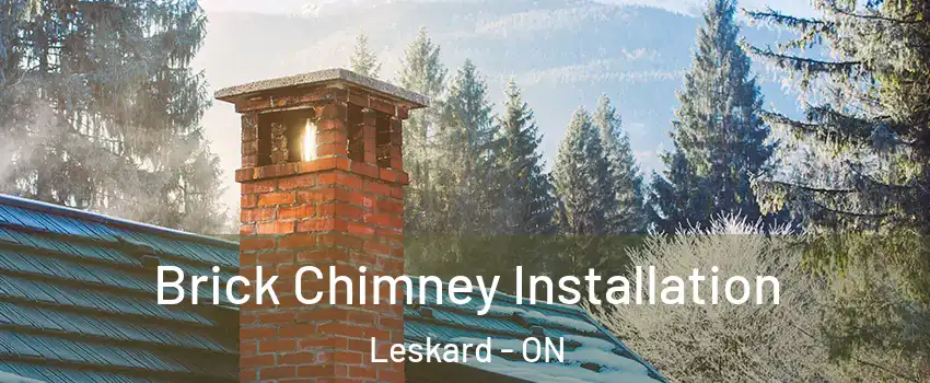  Brick Chimney Installation Leskard - ON