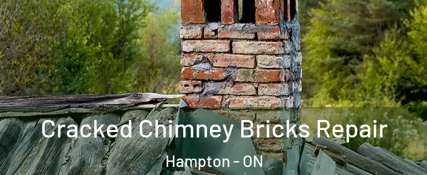  Cracked Chimney Bricks Repair Hampton - ON