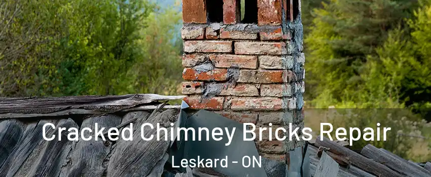  Cracked Chimney Bricks Repair Leskard - ON