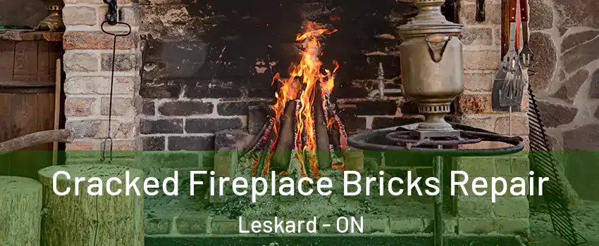  Cracked Fireplace Bricks Repair Leskard - ON