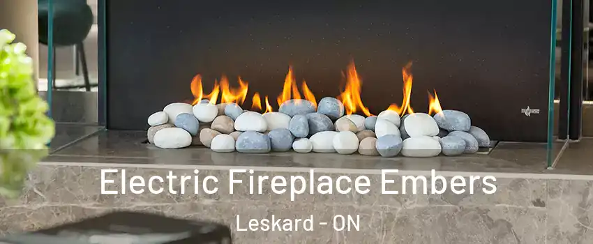  Electric Fireplace Embers Leskard - ON