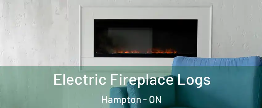 Electric Fireplace Logs Hampton - ON