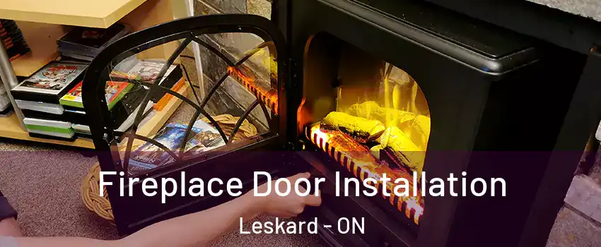  Fireplace Door Installation Leskard - ON