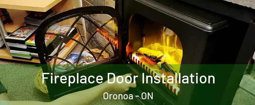  Fireplace Door Installation Oronoa - ON
