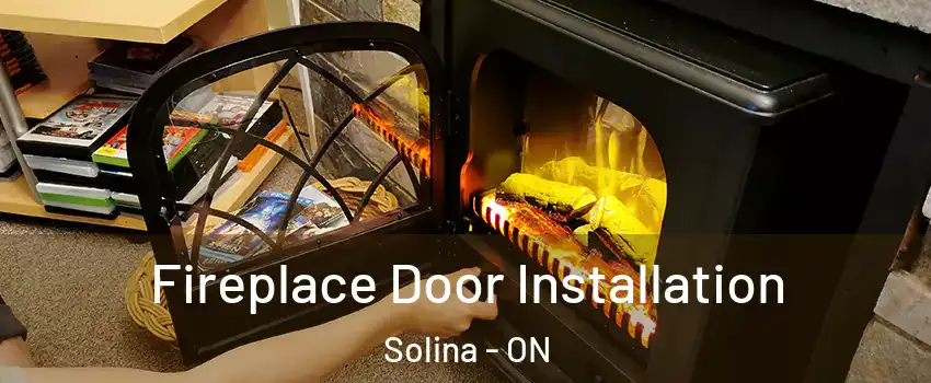  Fireplace Door Installation Solina - ON