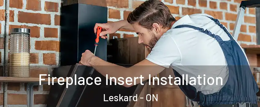  Fireplace Insert Installation Leskard - ON