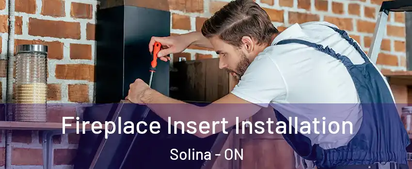  Fireplace Insert Installation Solina - ON
