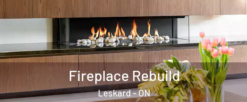  Fireplace Rebuild Leskard - ON