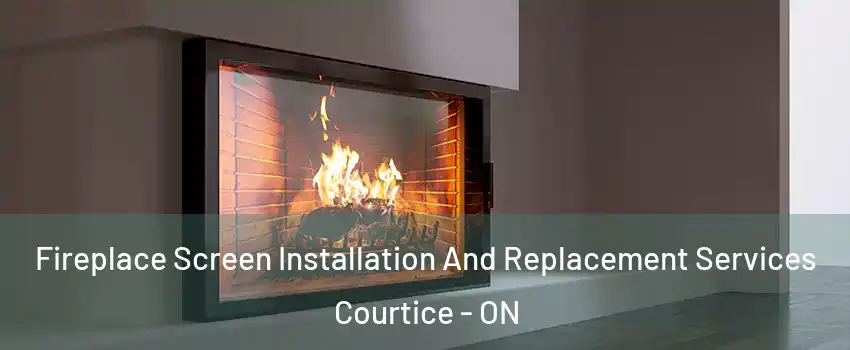 Fireplace Screen Installation And Replacement Services Courtice - ON