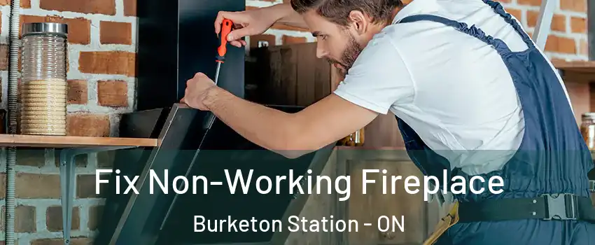  Fix Non-Working Fireplace Burketon Station - ON