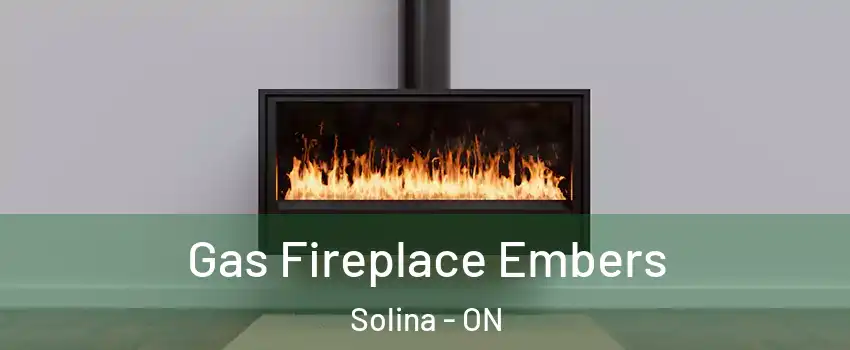  Gas Fireplace Embers Solina - ON