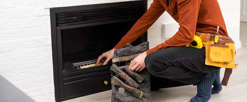 Metal Fireplace Installation in Newcastle, Ontario