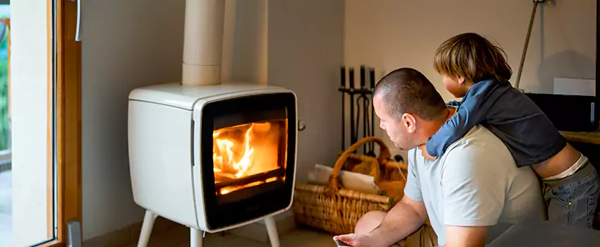 Morso Cast Iron Fireplace Insert Installation in Newcastle, ON