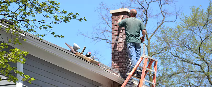 Chimney Crown Repair in Newcastle, Ontario