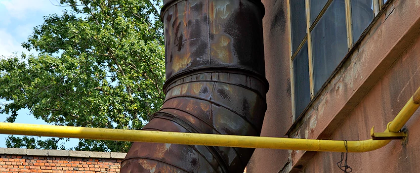 Lightning Protection Installation System for Industrial Chimneys in Newcastle, Ontario
