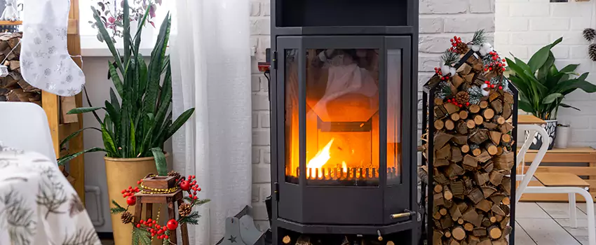 Thelin Hearth Products Direct Vent Gas Stove Fireplace Inspection in Newcastle, ON
