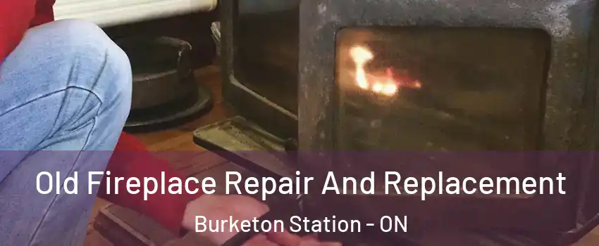  Old Fireplace Repair And Replacement Burketon Station - ON