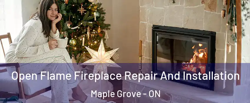  Open Flame Fireplace Repair And Installation Maple Grove - ON