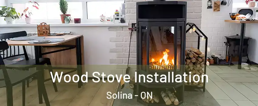  Wood Stove Installation Solina - ON
